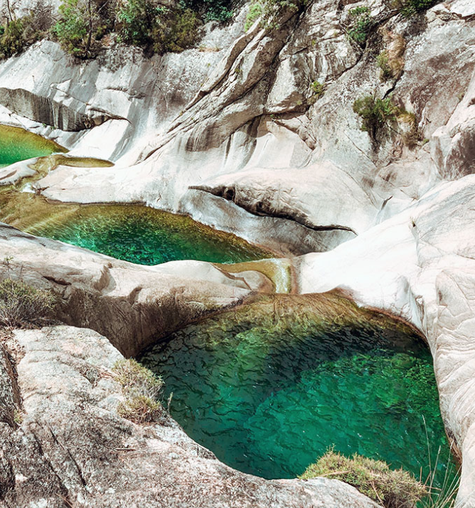 Les cascades de Purcaraccia
